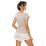 Pijama din bumbac pentru femei cu pantaloni scurți - Sandi short - 4