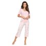 Pijama din bumbac cu pantaloni 3/4 - Rosalia 3/4 - 3