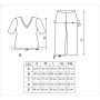 Pijama din bumbac cu pantaloni 3/4 - Rosalia 3/4 - 5
