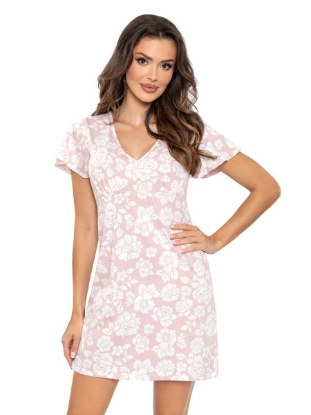 Cămașă de noapte florală din bumbac - Rosalia - 2