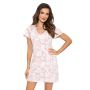 Cămașă de noapte florală din bumbac - Rosalia - 3