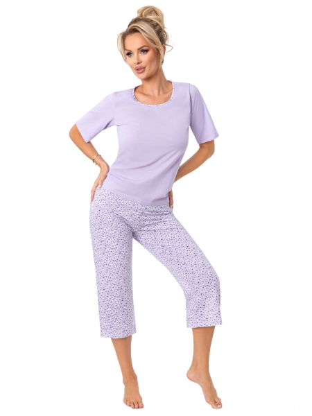 Pijama pentru femei cu pantaloni 3/4 - Fiorella 3/4