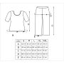 Pijama pentru femei cu pantaloni 3/4 - Fiorella 3/4 - 4