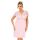 Rochie de noapte din dantelă pentru femei - Livia plus size roz pudră