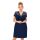 Rochie de noapte din dantelă pentru femei - Livia plus size navy blue