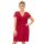 Rochie de noapte din dantelă pentru femei - Livia plus size burgundy