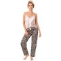 Pijama din satin cu pantaloni lungi - Sheila long - 3
