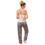 Pijama din satin cu pantaloni lungi - Sheila long - 4