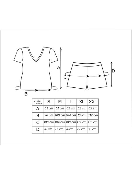 Pantaloni scurți de pijama pentru femei - Irmina scurt - 4