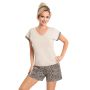 Pantaloni scurți de pijama camuflaj pentru femei - Omari short - 3