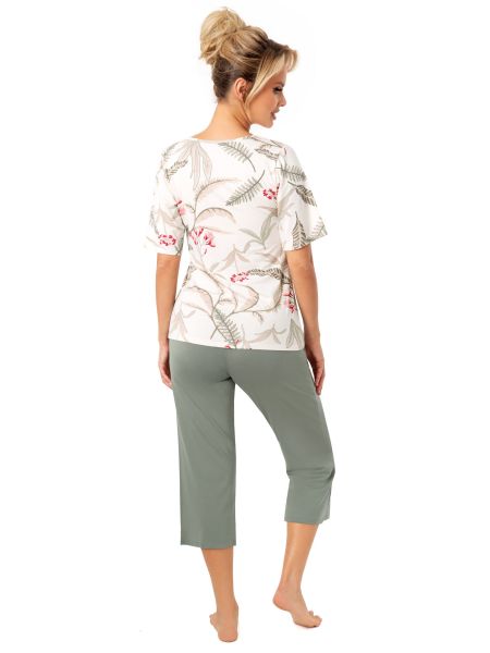 Pantaloni pijama 3/4 pentru femei - Michelle 3/4 - 3