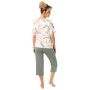 Pantaloni pijama 3/4 pentru femei - Michelle 3/4 - 4
