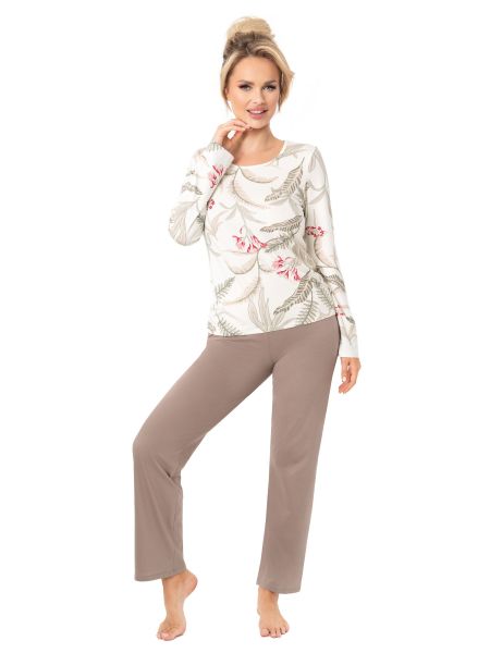Pijama de damă cu pantaloni lungi - Michelle long - 2