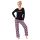 Pijama din bumbac în carouri - Sleep long negru