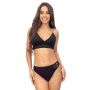 Tanga din dantelă neagră - 245 negru - 3