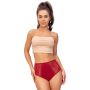 Partea de jos de bikini confort cu talie înaltă - 239 burgundy - 2