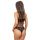 Brățări braziliene din bumbac cu dantelă - 220 negru