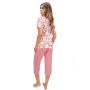 Pantaloni de pijama pentru femei 3/4 - Tina 3/4 - 4