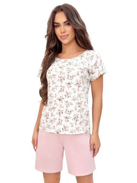 Pijamale din bumbac pentru femei - Emilia 1/2 - 2