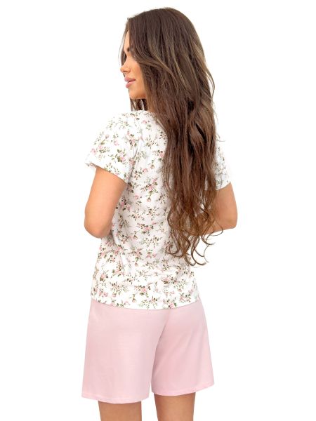 Pijamale din bumbac pentru femei - Emilia 1/2 - 3