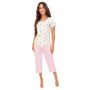 Pantaloni de pijama din bumbac 3/4 - Emilia 3/4 - 4