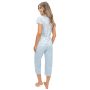 Pantaloni de pijama din bumbac 3/4 - Margaret 3/4 - 4