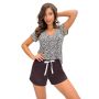 Pijamale pentru femei cu pantaloni scurți - pantaloni scurți Zoya - 2