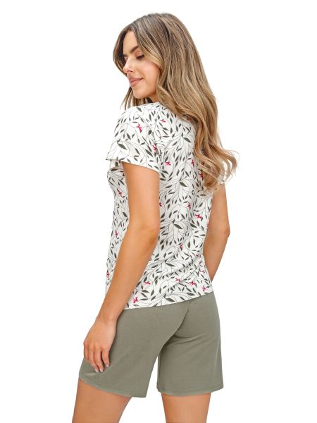 Pijamale florale pentru femei - Melisa 1/2 - 2
