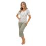 Pijamale din viscoză pentru femei - Melisa 3/4 - 3