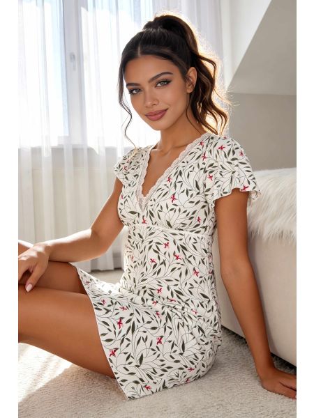 Cămașă de noapte florală pentru femei - Melisa