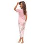 Pantaloni de pijama pentru femei 3/4 - Evita 3/4 - 4