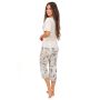 Pijamale pentru femei cu pantaloni 3/4 - Goya 3/4 - 4