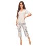 Pijamale pentru femei cu pantaloni 3/4 - Goya 3/4 - 3