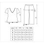 Pijamale pentru femei cu pantaloni 3/4 - Goya 3/4 - 5