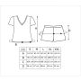 Pijama pentru femei din viscoză, cu pantaloni scurți - Pati short - 5