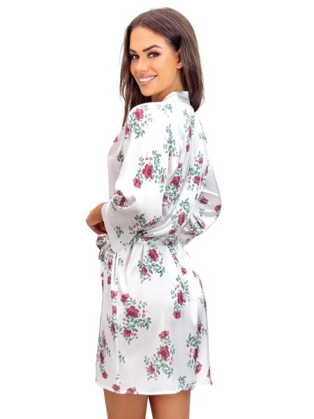 Halat de baie din satin pentru femei – Julia - 3