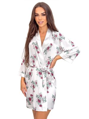 Halat de baie din satin pentru femei – Julia