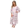 Pijama elegantă pentru femei din viscoză - Gabriela long - 4