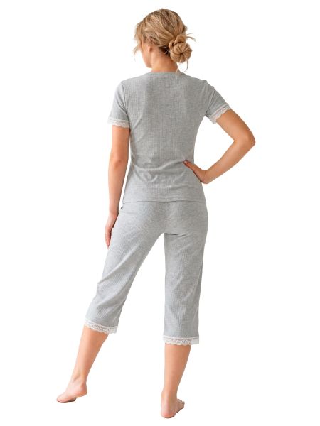 Pijamale pentru femei cu pantaloni 3/4 - Megi 3/4 - 4