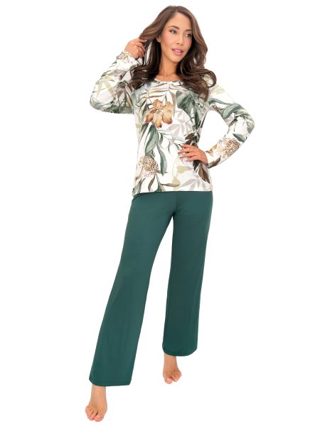 Pijama elegantă cu mâneci lungi – Olivia long - 2