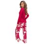 Pijamale elegante pentru femei, cu mâneci lungi – Brigitte long - 3