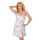 Tricou din satin cu imprimeu floral - Rosa
