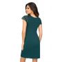 Cămașă de noapte elegantă cu dantelă – Melania verde - 3