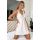 Tricou elegant din satin – Mari ecru