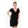 Cămașă de noapte neagră plus size cu dantelă - Hana